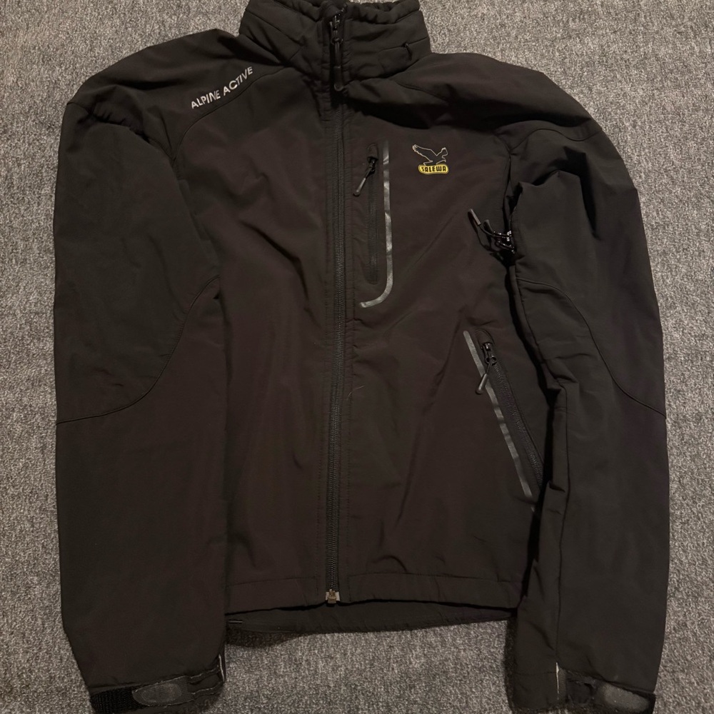 VINTAGE Salewa Softshell Fleece Lined Ski Jacket Alpine Active Men’s Medium EU48